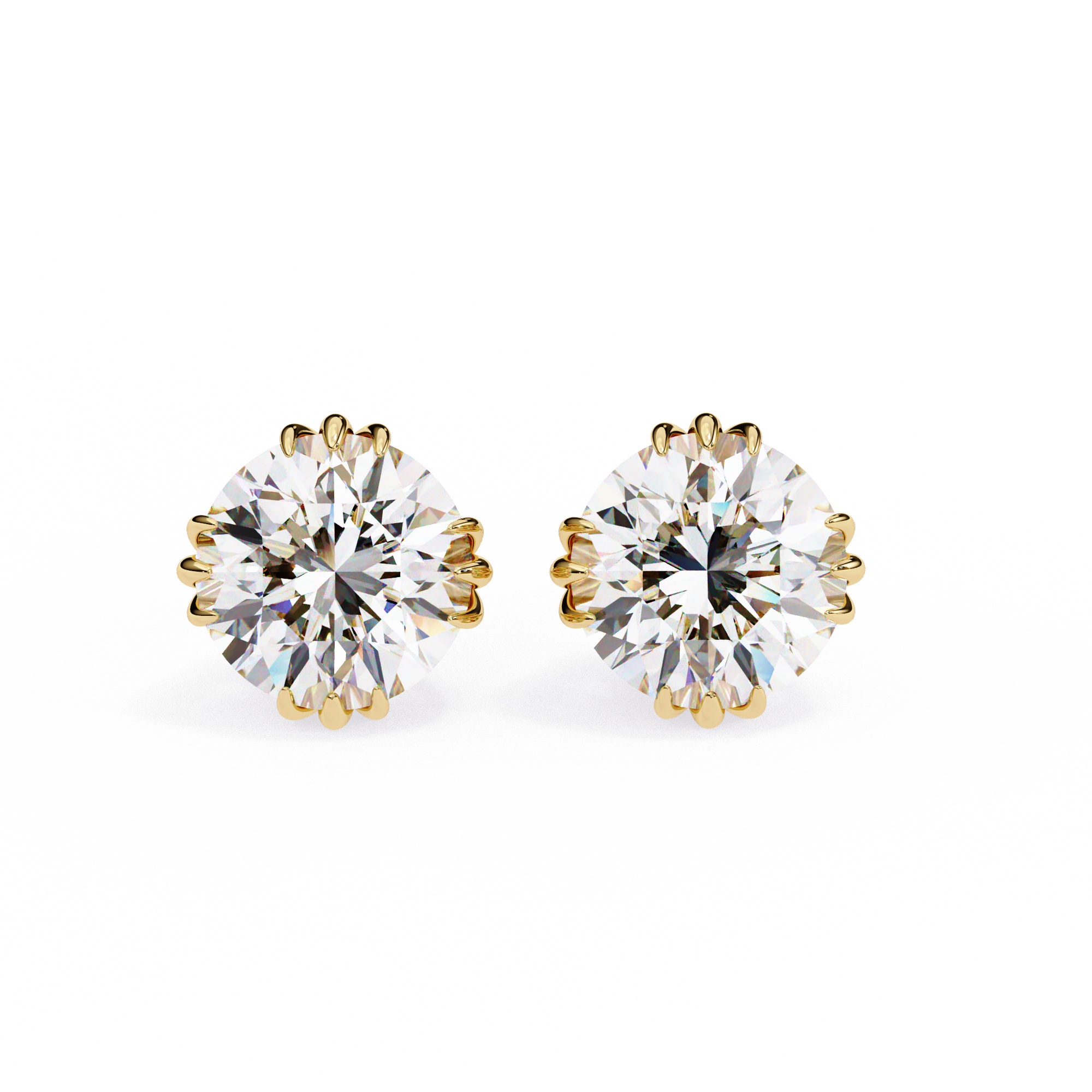 IGI 2.50ct Lab Grown Diamond Celestial Sparkle Studs