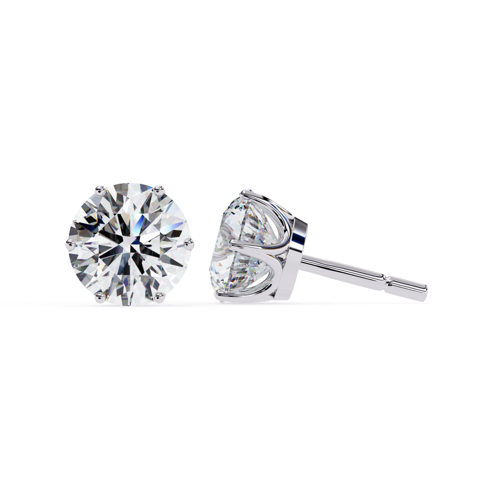 IGI 2.50ct Lab Grown Diamond Glow Stud Earrings