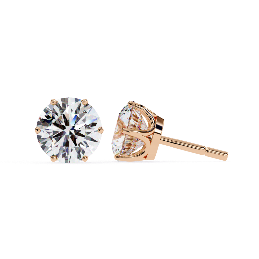 IGI 2.50ct Lab Grown Diamond Glow Stud Earrings