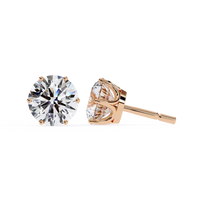 IGI 2.50ct Lab Grown Diamond Glow Stud Earrings