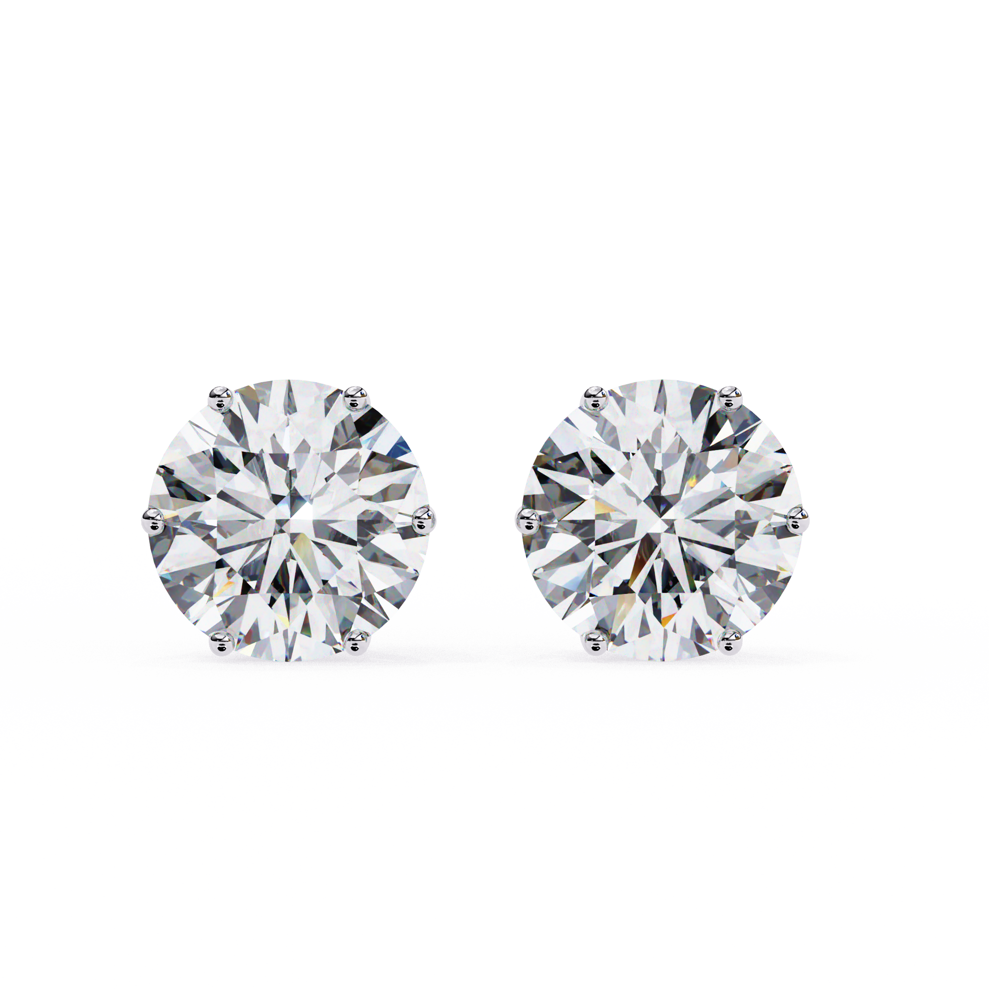 IGI 2.50ct Lab Grown Diamond Glow Stud Earrings