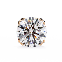 IGI 2.50ct Lab-Grown Diamond Cushion Dual-Prongs Studs