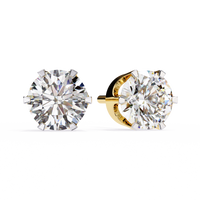 IGI 2.50ct Lab Grown Diamond Classic Elegance Earrings