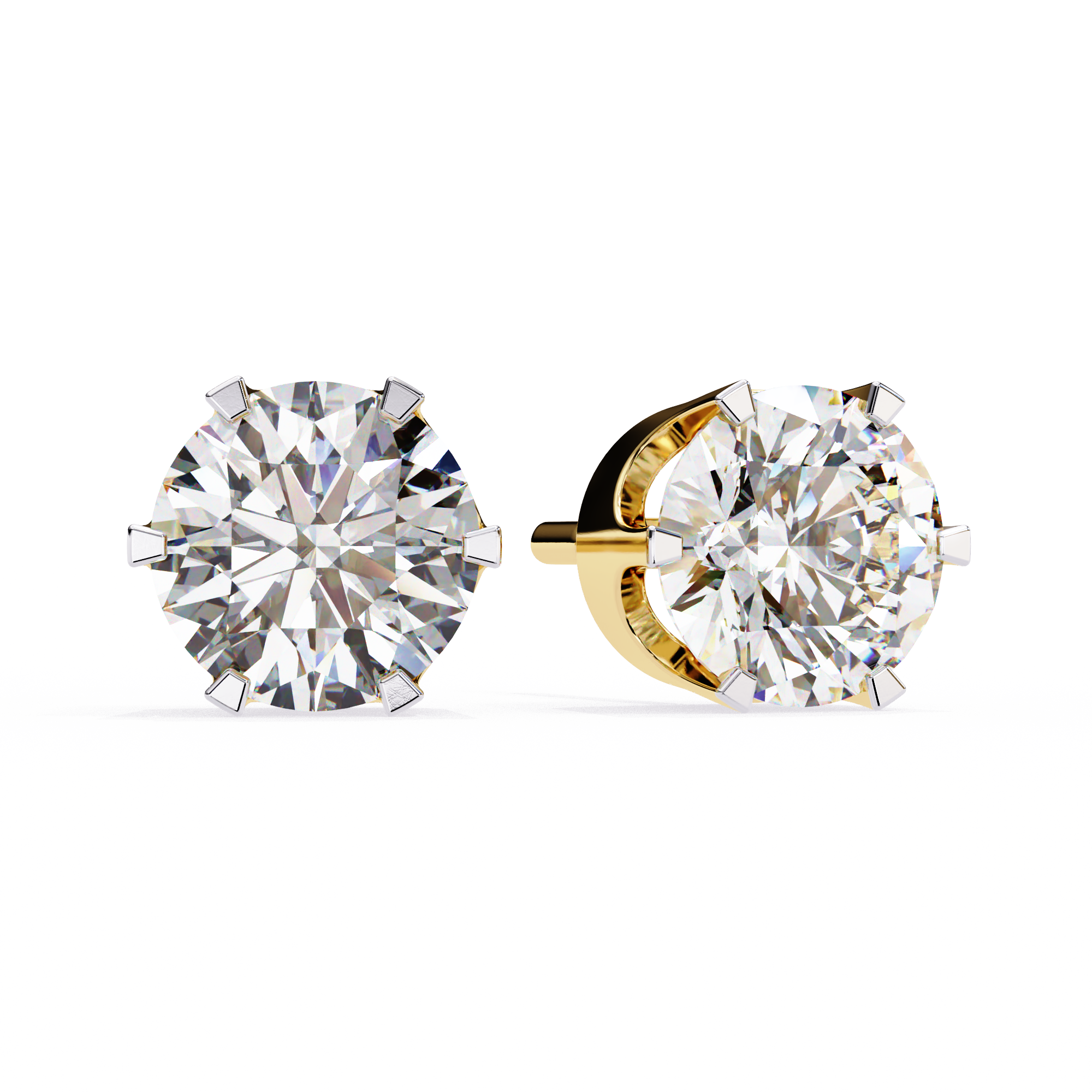 IGI 2.50ct Lab Grown Diamond Classic Elegance Earrings