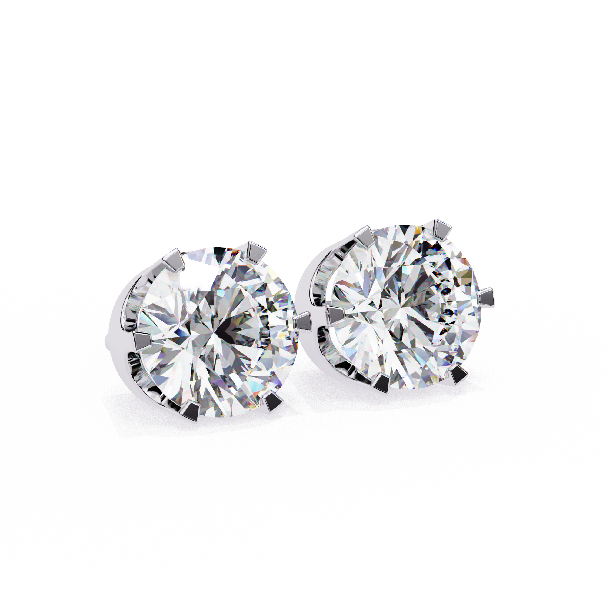 IGI 2.50ct Lab Grown Diamond Classic Elegance Earrings