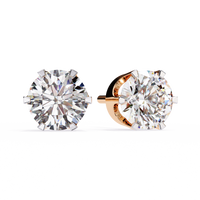 IGI 2.50ct Lab Grown Diamond Classic Elegance Earrings