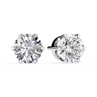 IGI 2.50ct Lab Grown Diamond Classic Elegance Earrings