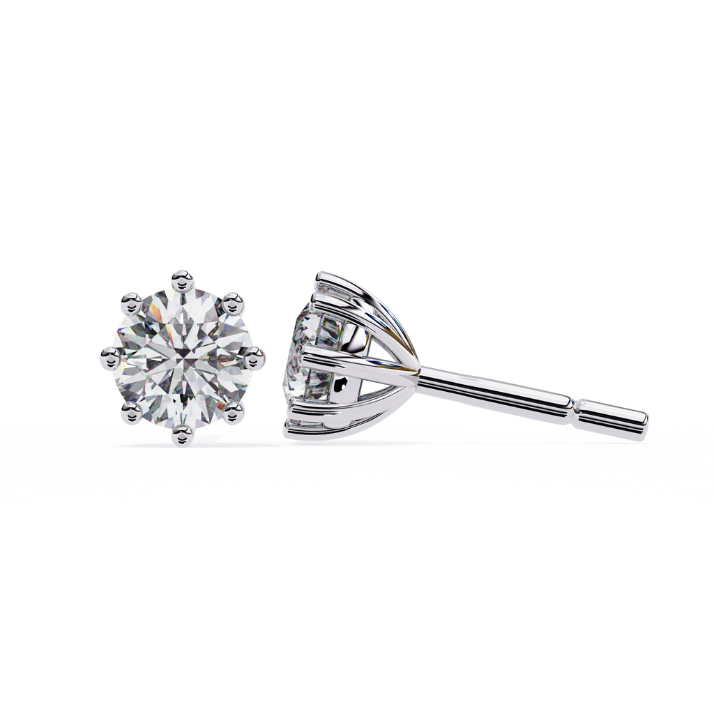 IGI 2.50ct Lab Grown Diamond Gemma Solis Earrings