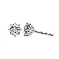 IGI 2.50ct Lab Grown Diamond Gemma Solis Earrings