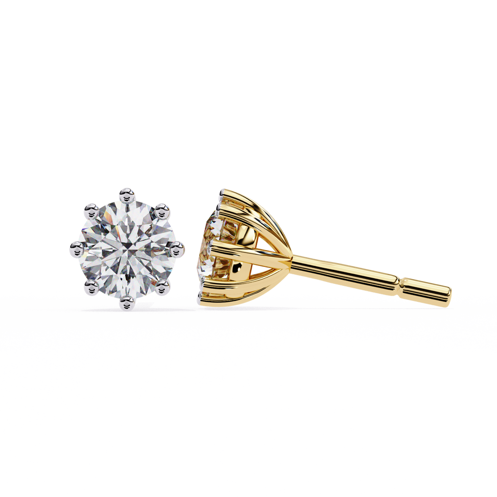 IGI 2.50ct Lab Grown Diamond Gemma Solis Earrings