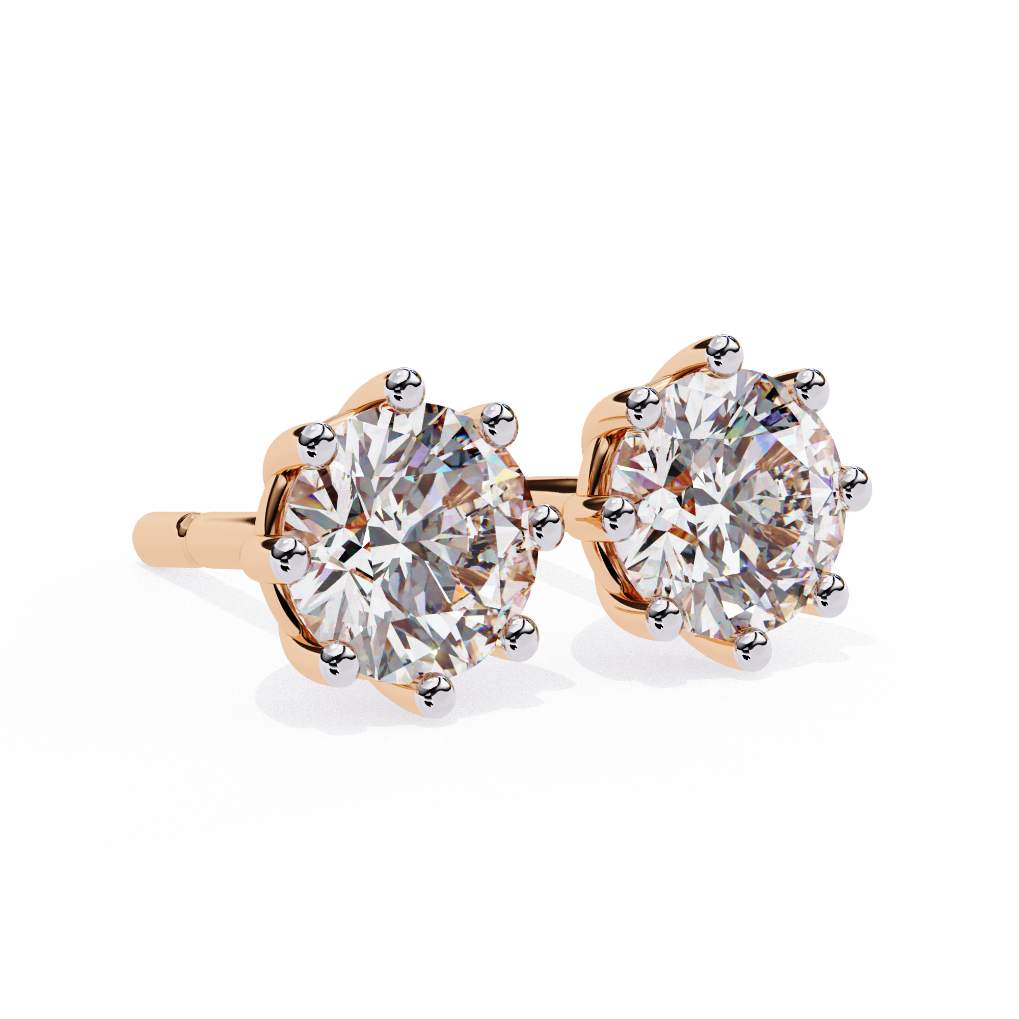 IGI 2.50ct Lab Grown Diamond Gemma Solis Earrings