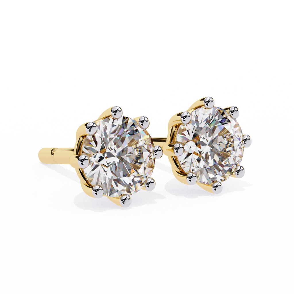 IGI 2.50ct Lab Grown Diamond Gemma Solis Earrings