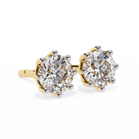 IGI 2.50ct Lab Grown Diamond Gemma Solis Earrings
