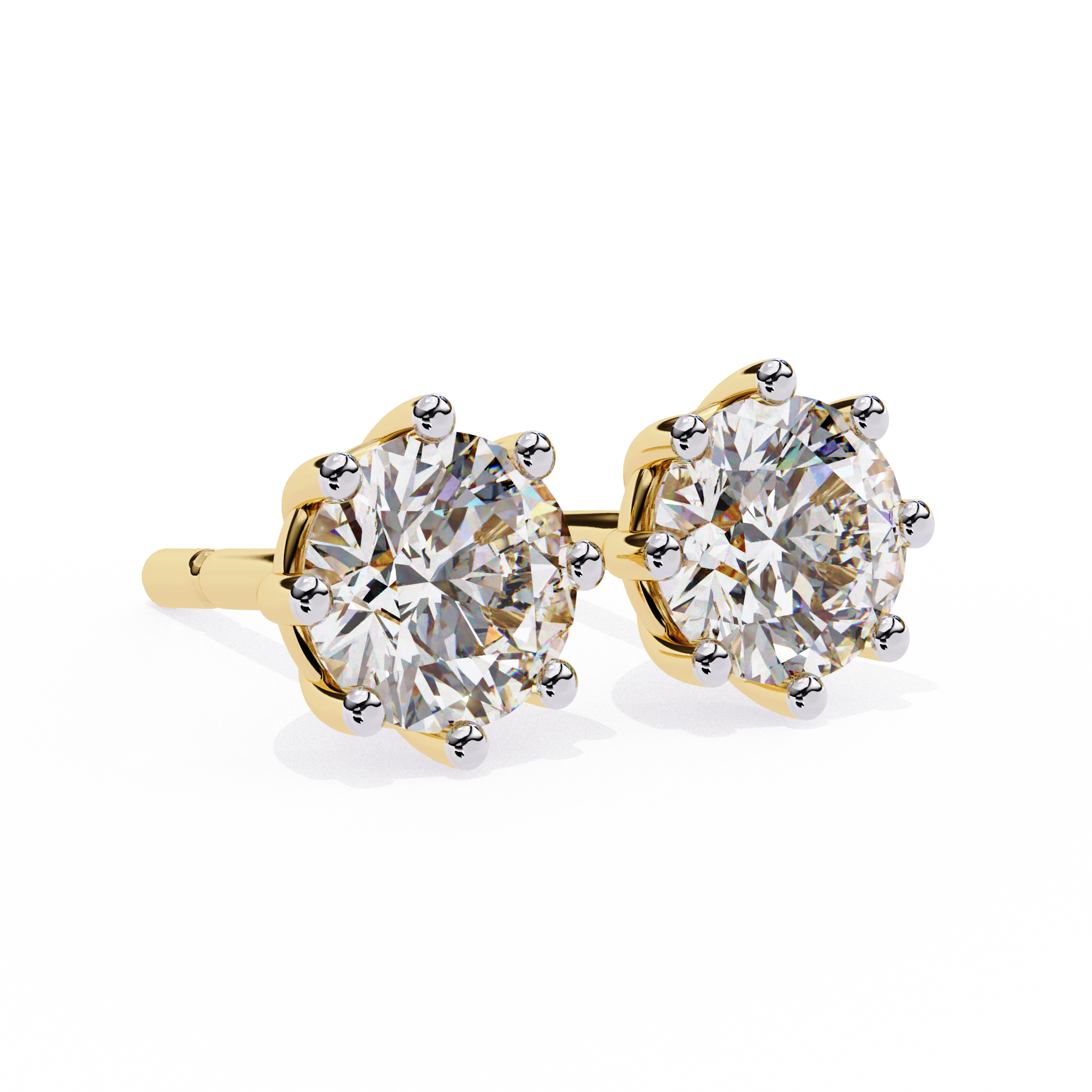 IGI 2.50ct Lab Grown Diamond Gemma Solis Earrings