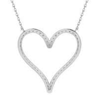 Lab Grown Diamond Heart Shape Necklace