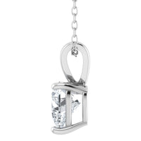 IGI Lab Grown Diamond Heart Solitaire Pendant (0.50ct - 3.00ct)