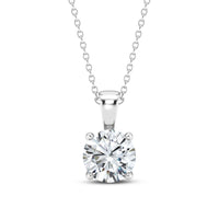 Lab Grown Diamond Solitaire Pendant