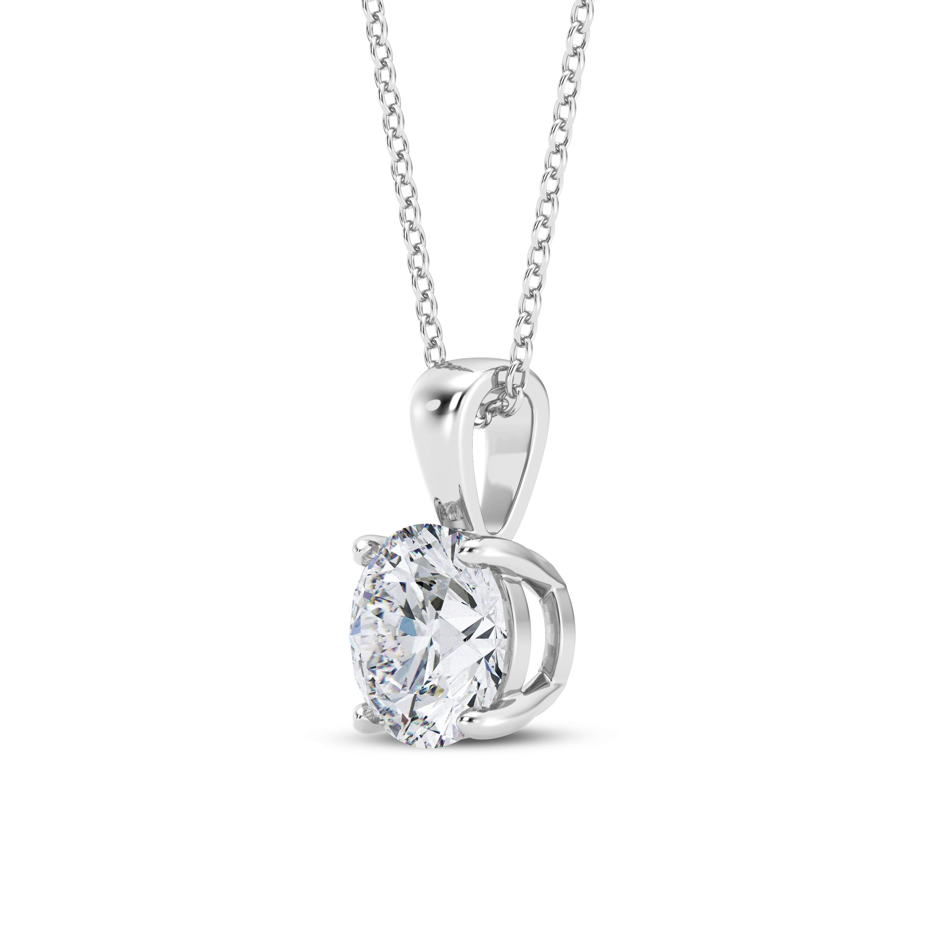 Lab Grown Diamond Solitaire Pendant