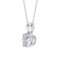 1.00ct Lab Grown Diamond Solitaire Pendant