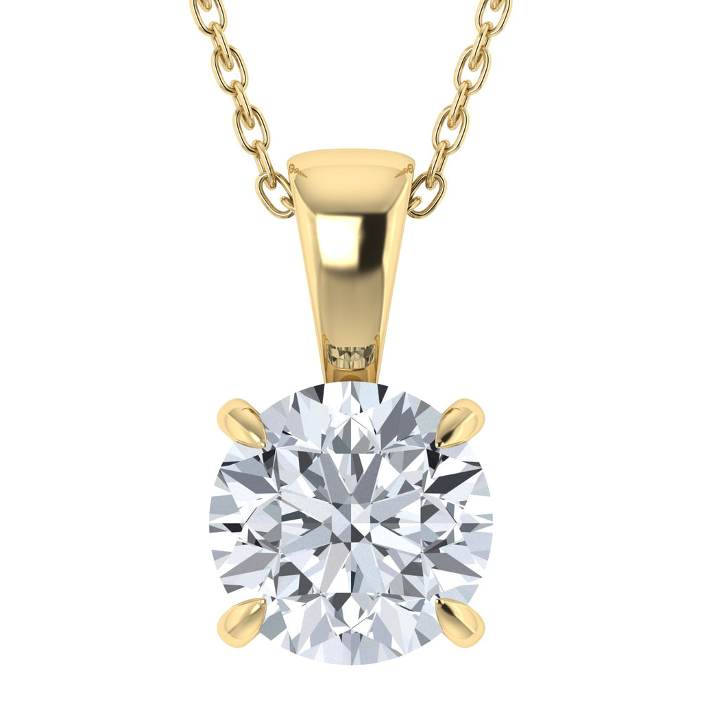 Lab Grown Diamond Solitaire Pendant