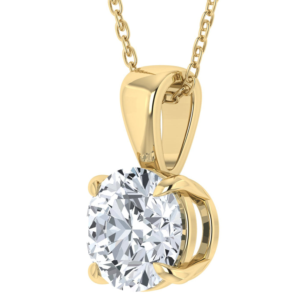 Lab Grown Diamond Solitaire Pendant