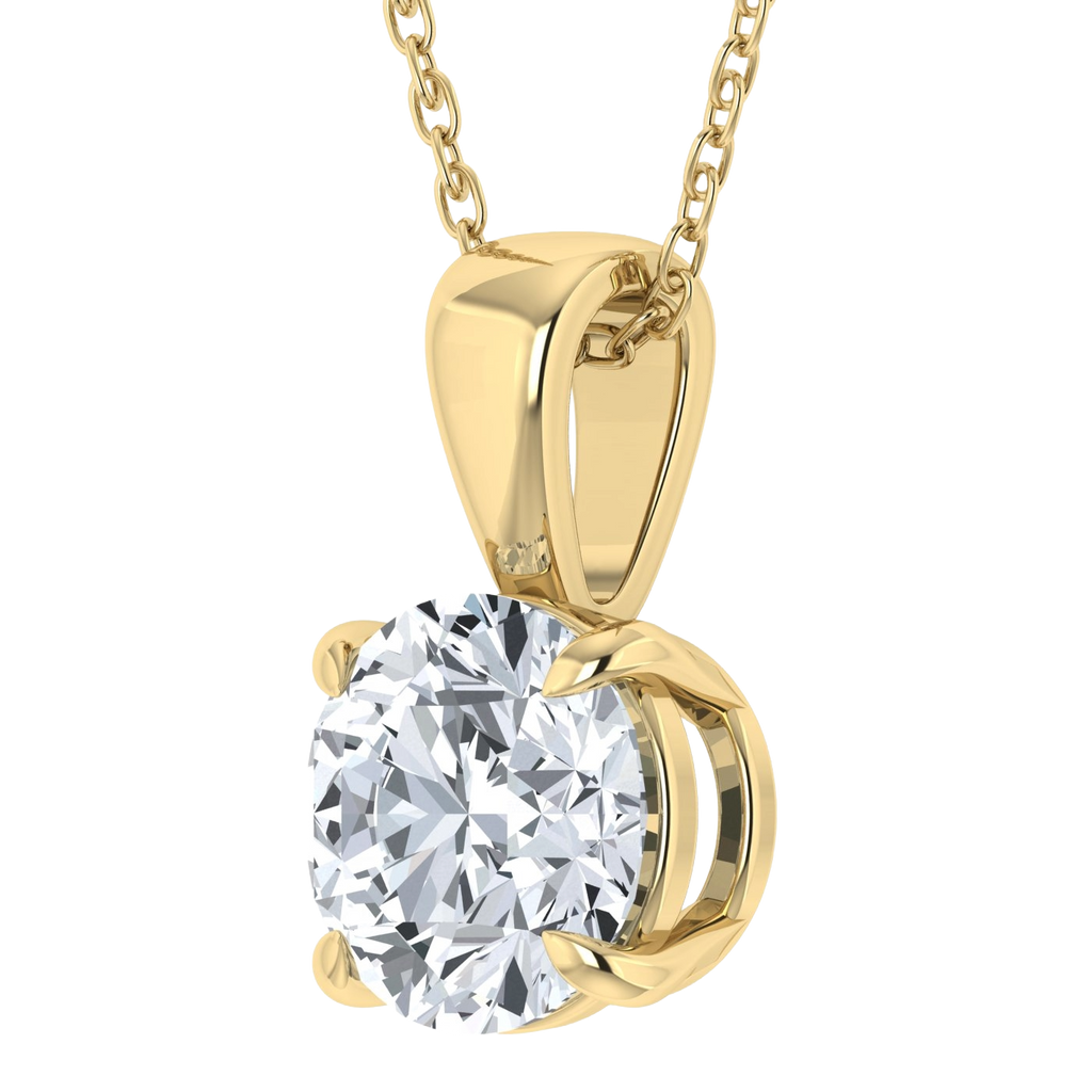 1.00ct Lab Grown Diamond Solitaire Pendant