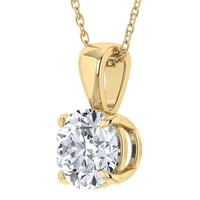 1.00ct Lab Grown Diamond Solitaire Pendant