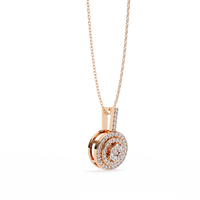 Lab Grown Diamond Cluster Pendant