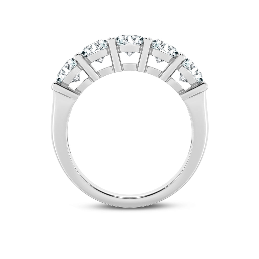 Anillo de banda con diamantes cultivados en laboratorio de 2,00 ct