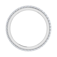 1.00ct Lab Grown Diamond Eternity Band Ring