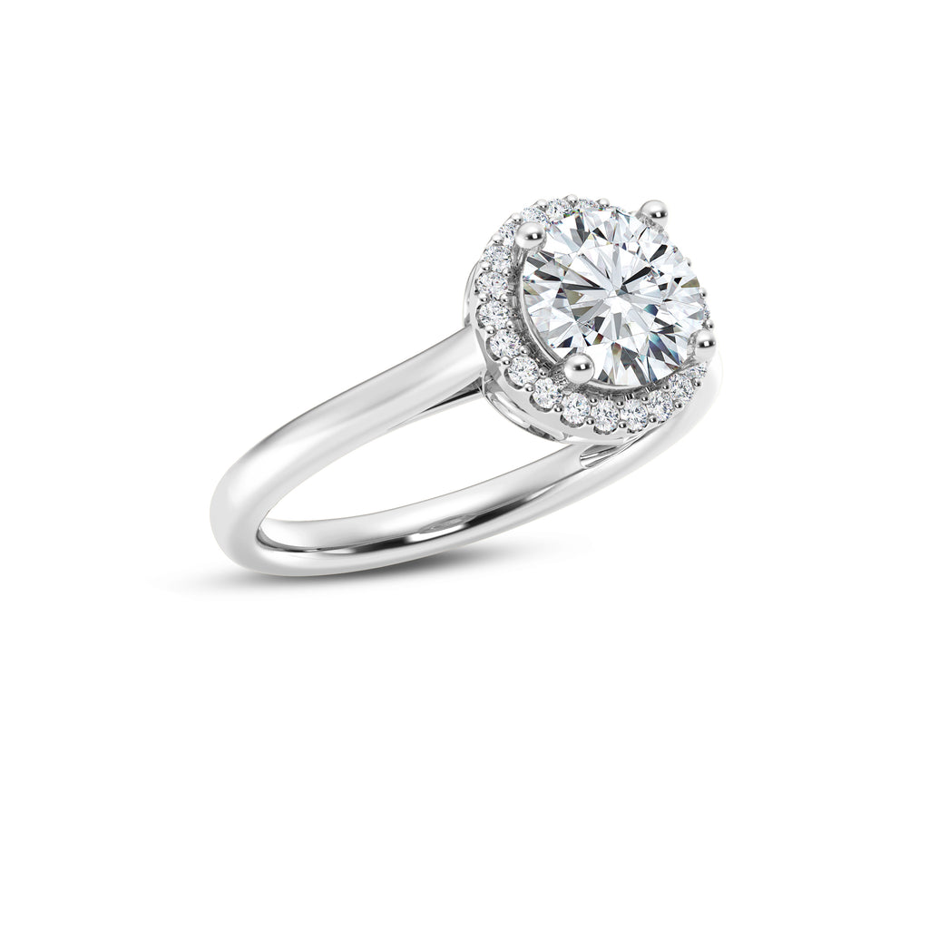 Lab Grown Diamond Halo Ring