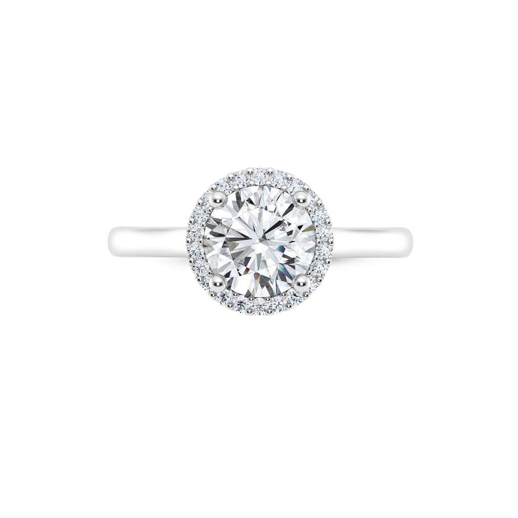 Lab Grown Diamond Halo Ring