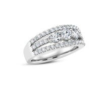 Anillo de diamantes cultivados en laboratorio de 1,00 ct