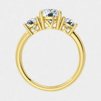 IGI 2.00ct Lab Grown Diamond Trilogy Ring