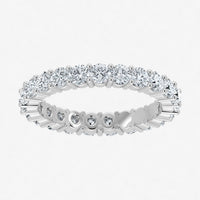 Anillo de eternidad con diamantes cultivados en laboratorio (1-2 ct)
