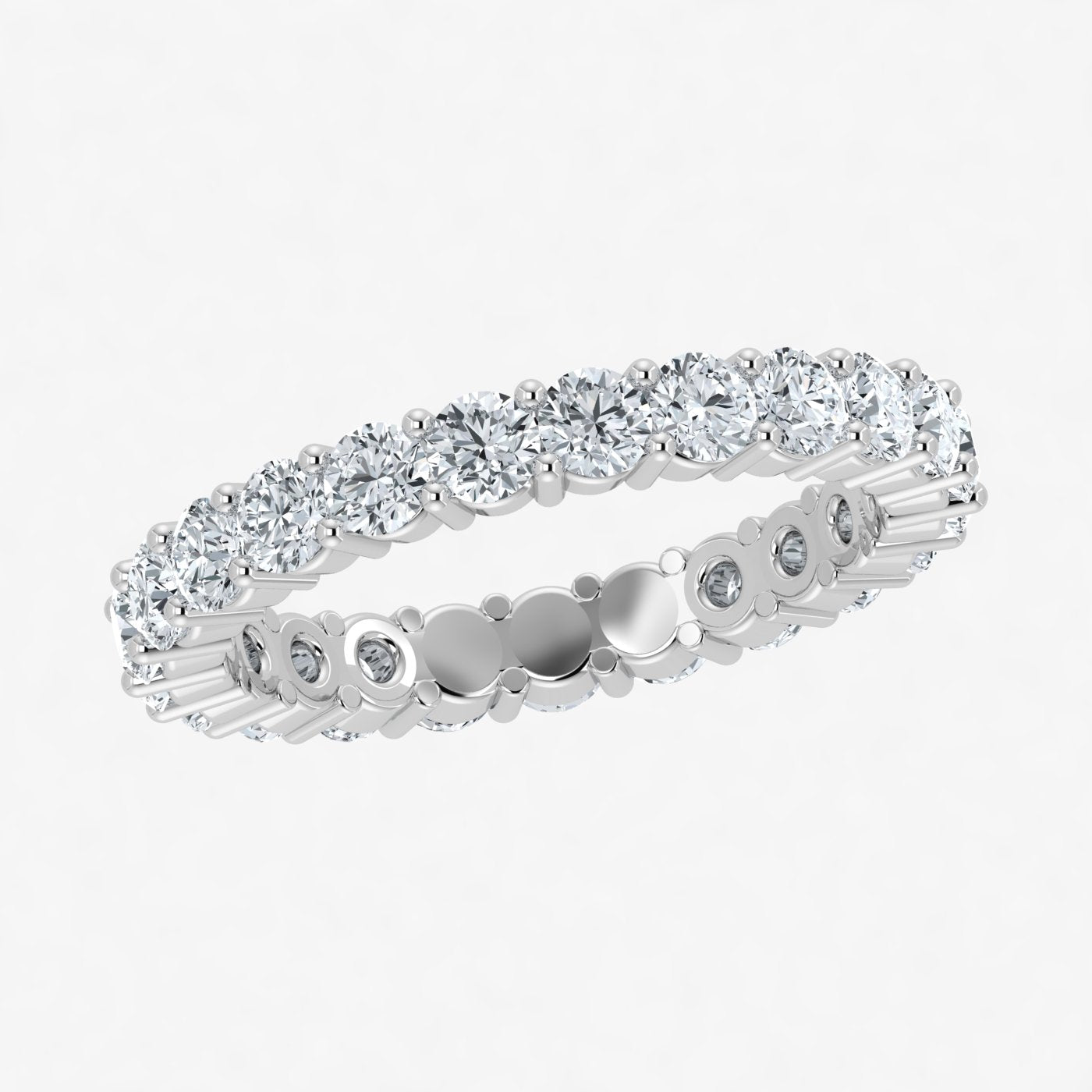 IGI Lab Grown Diamond Eternity Band (1ct-2ct)