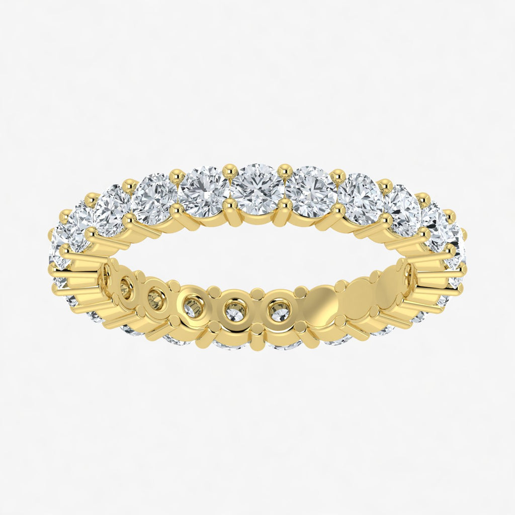 Anillo de eternidad con diamantes cultivados en laboratorio (1-2 ct)