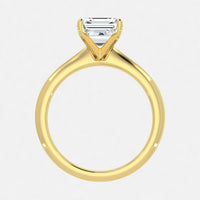 IGI Lab Grown Diamond Asscher Solitaire Ring (1ct-2.00ct)
