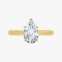 side 14k Yellow Gold