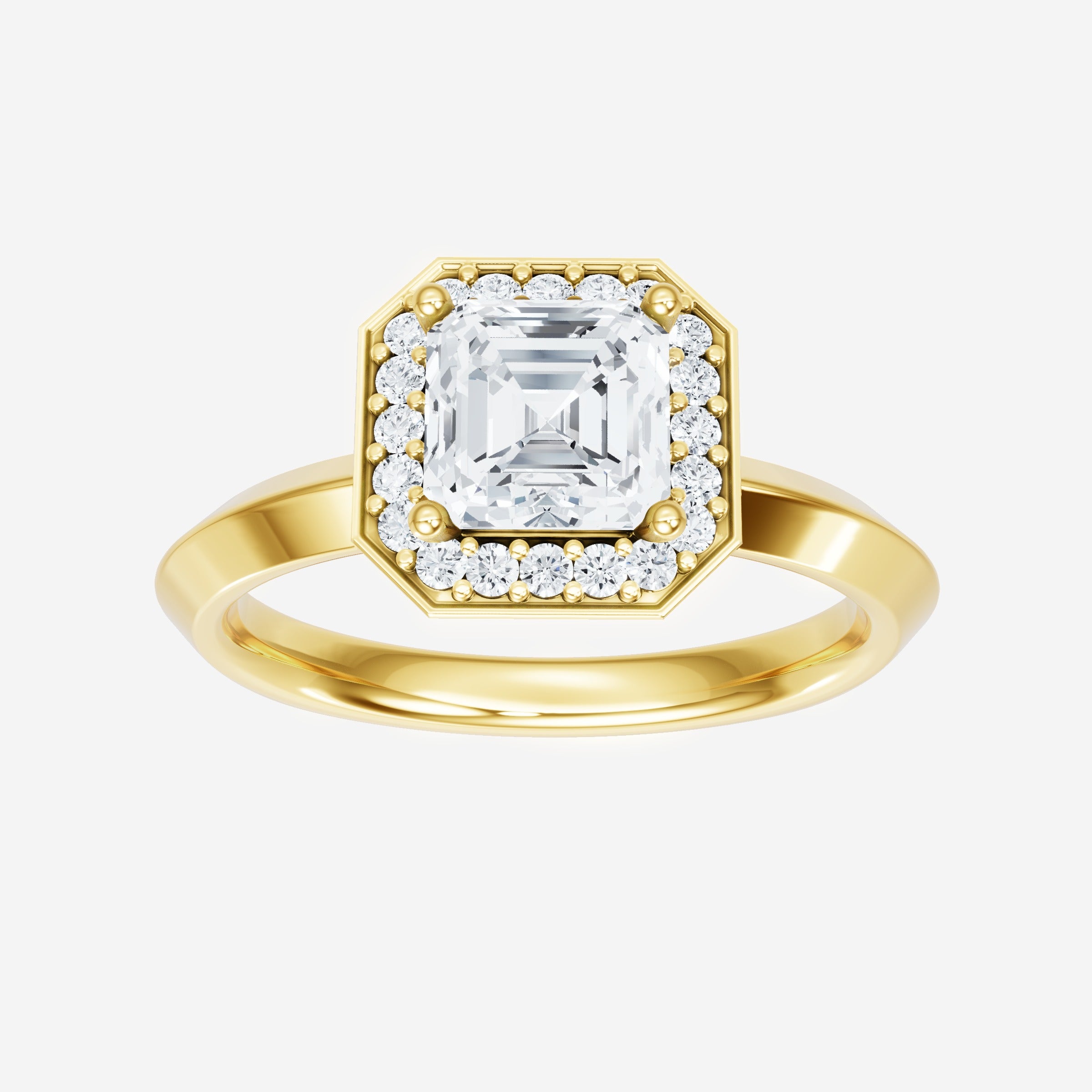 Asscher Moonbeam Magic Ring – Shop QSE