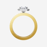 Anillo de flores atemporal de Asscher