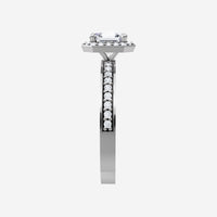 Anillo de flores atemporal de Asscher
