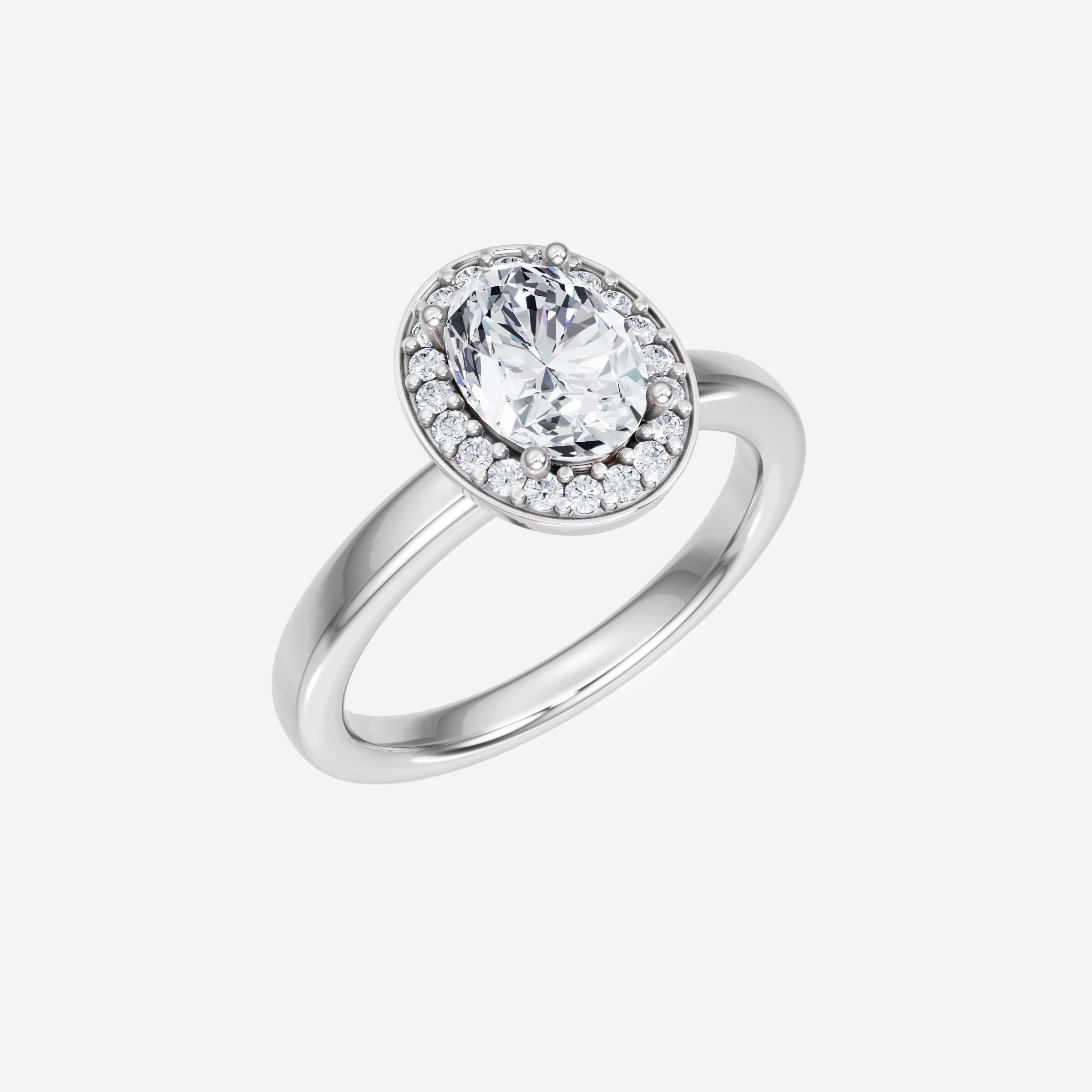 Oval Brilliant Splendor Ring