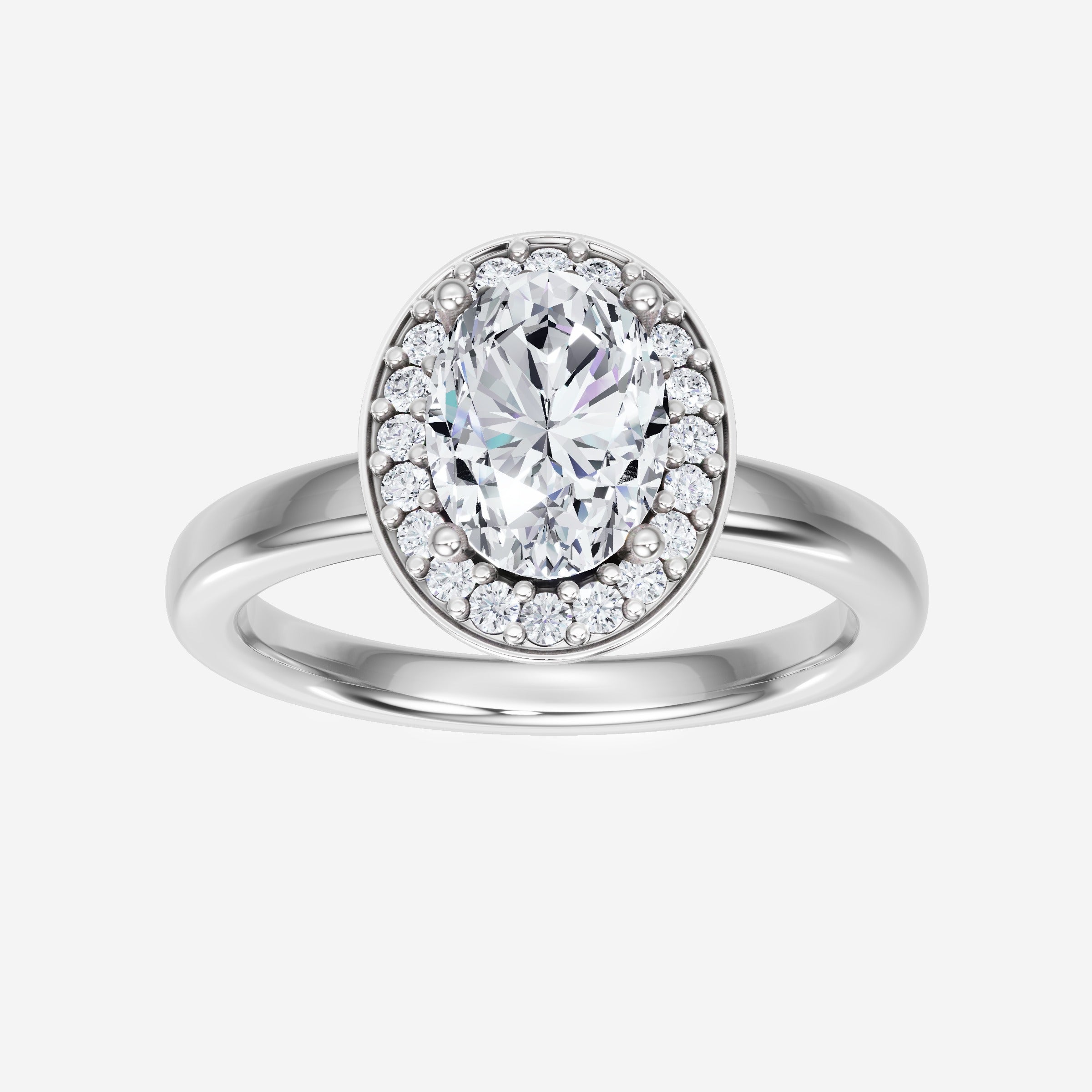 Oval Brilliant Splendor Ring
