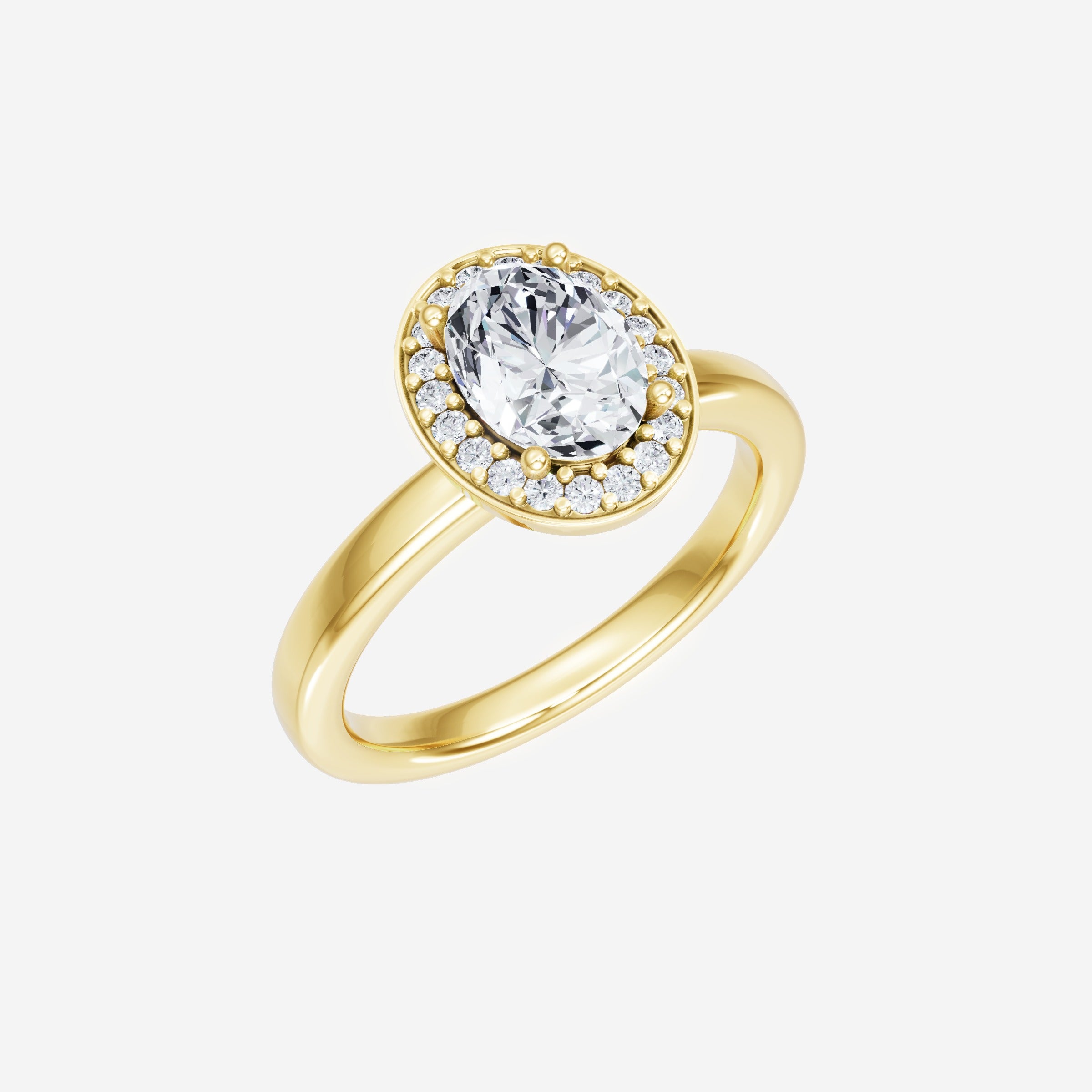 Oval Brilliant Splendor Ring