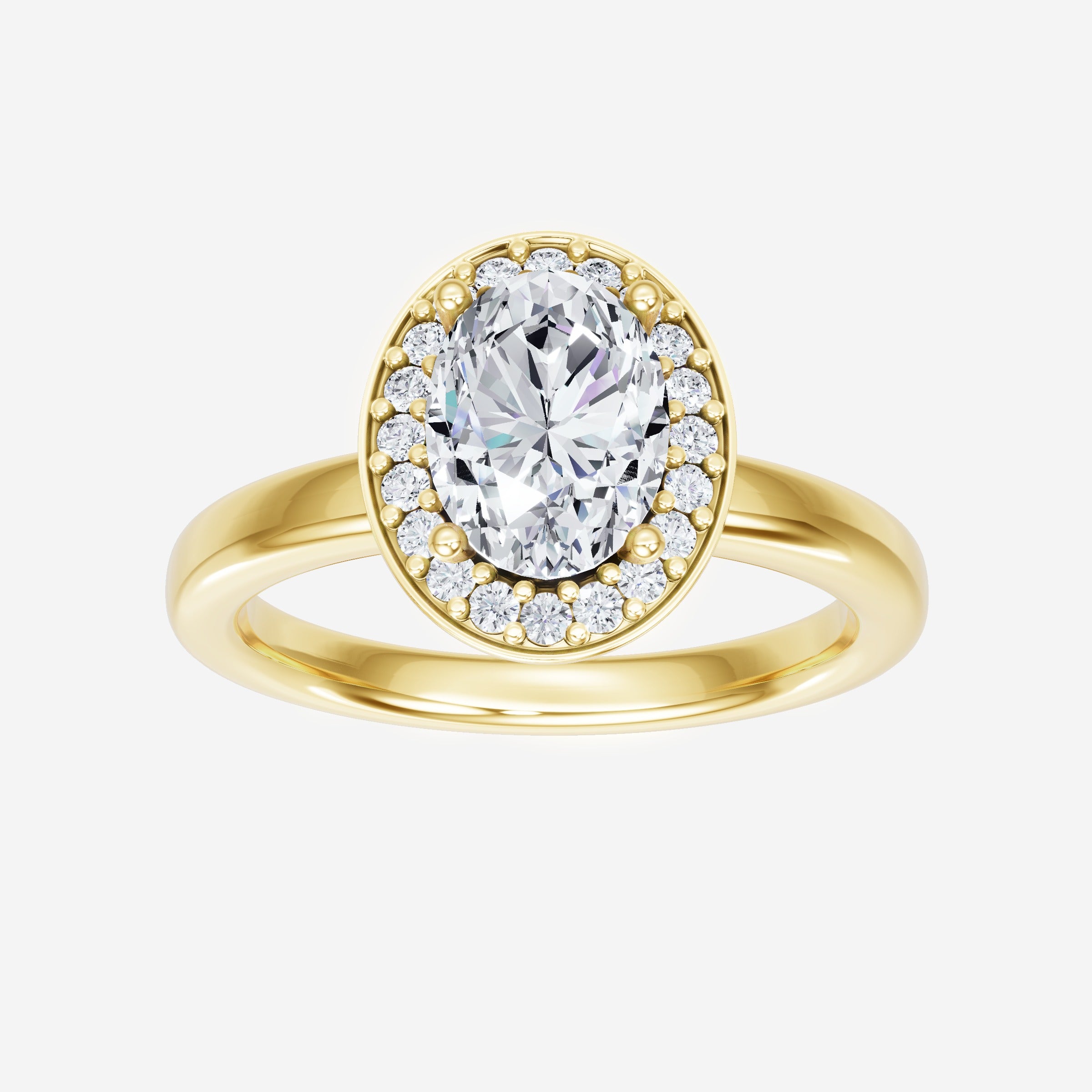 Oval Brilliant Splendor Ring