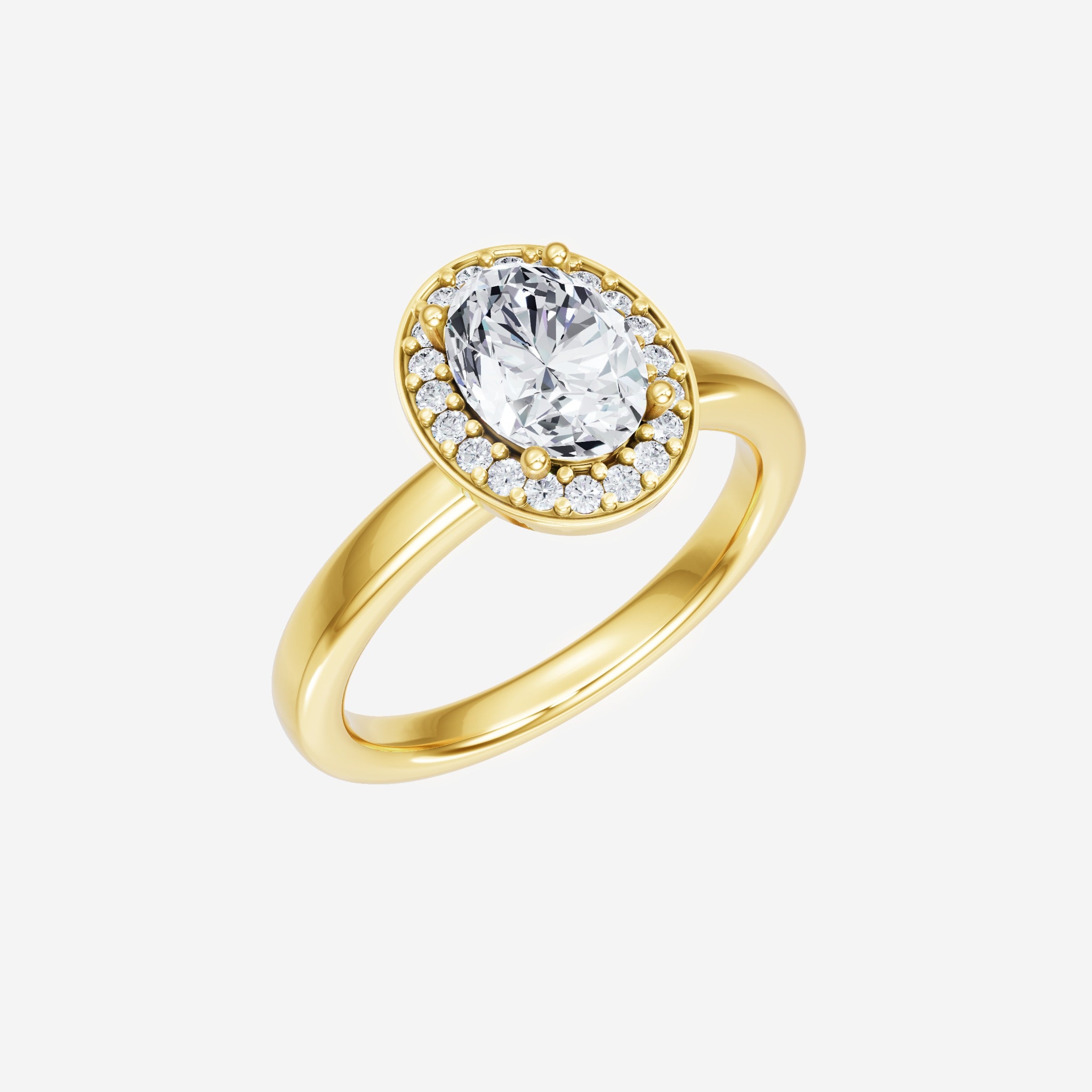 Oval Brilliant Splendor Ring