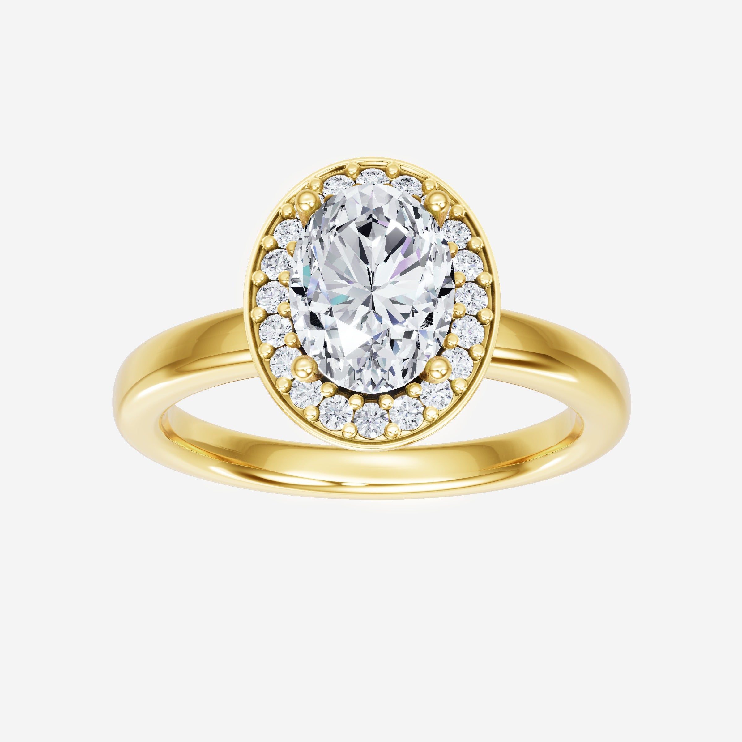 Oval Brilliant Splendor Ring