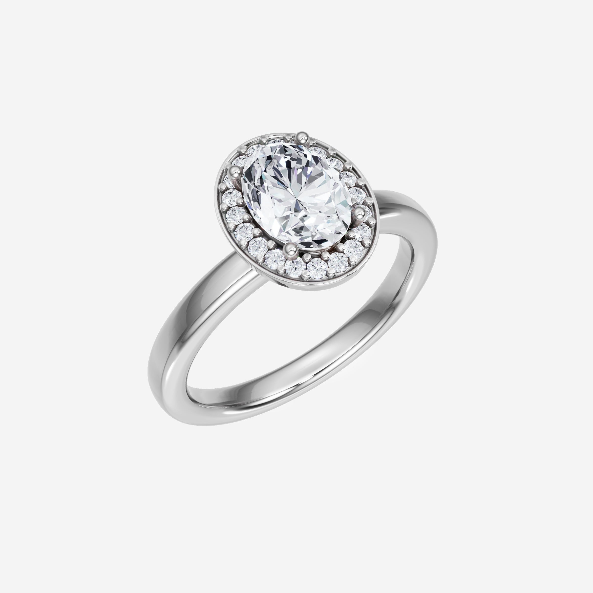 Oval Brilliant Splendor Ring