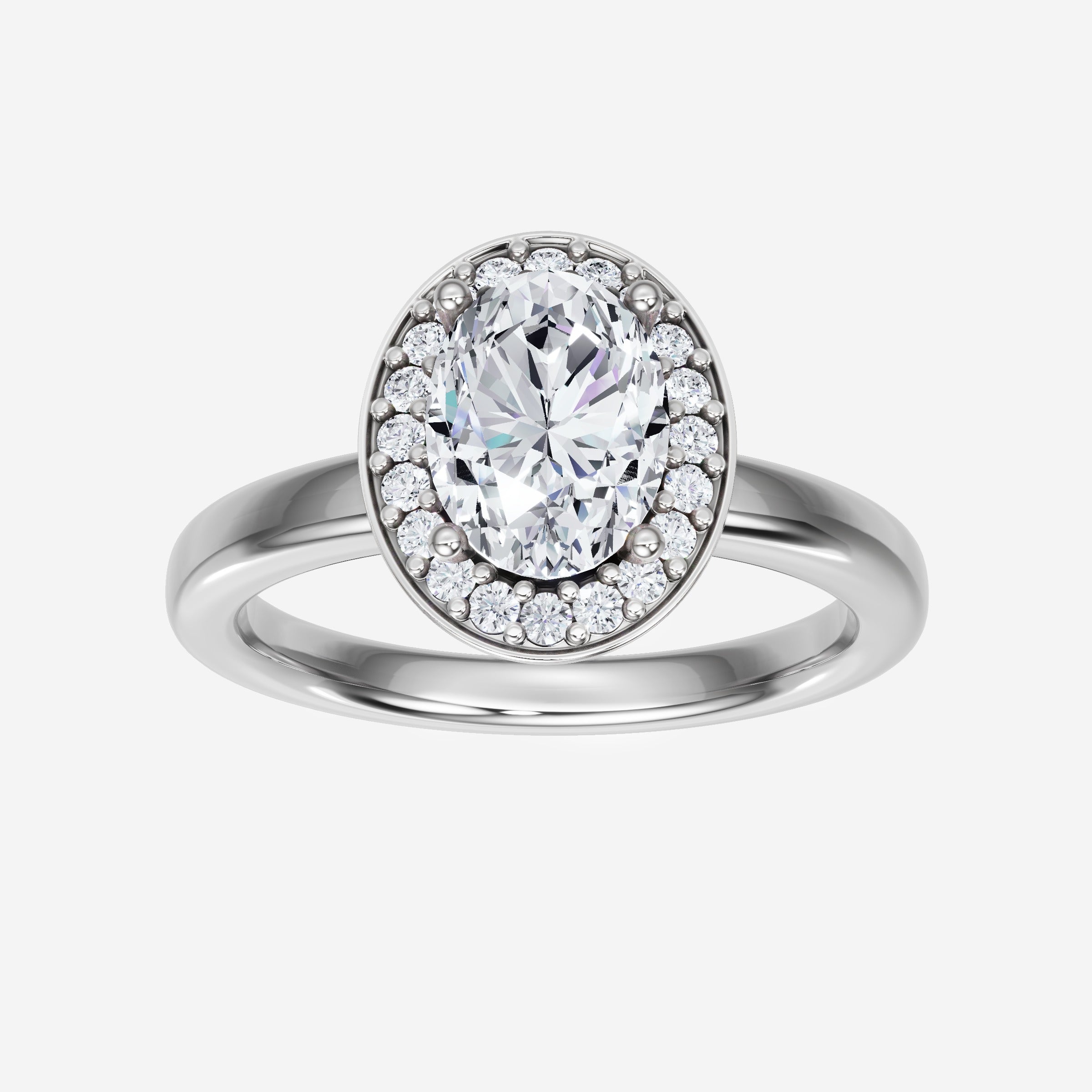 Oval Brilliant Splendor Ring